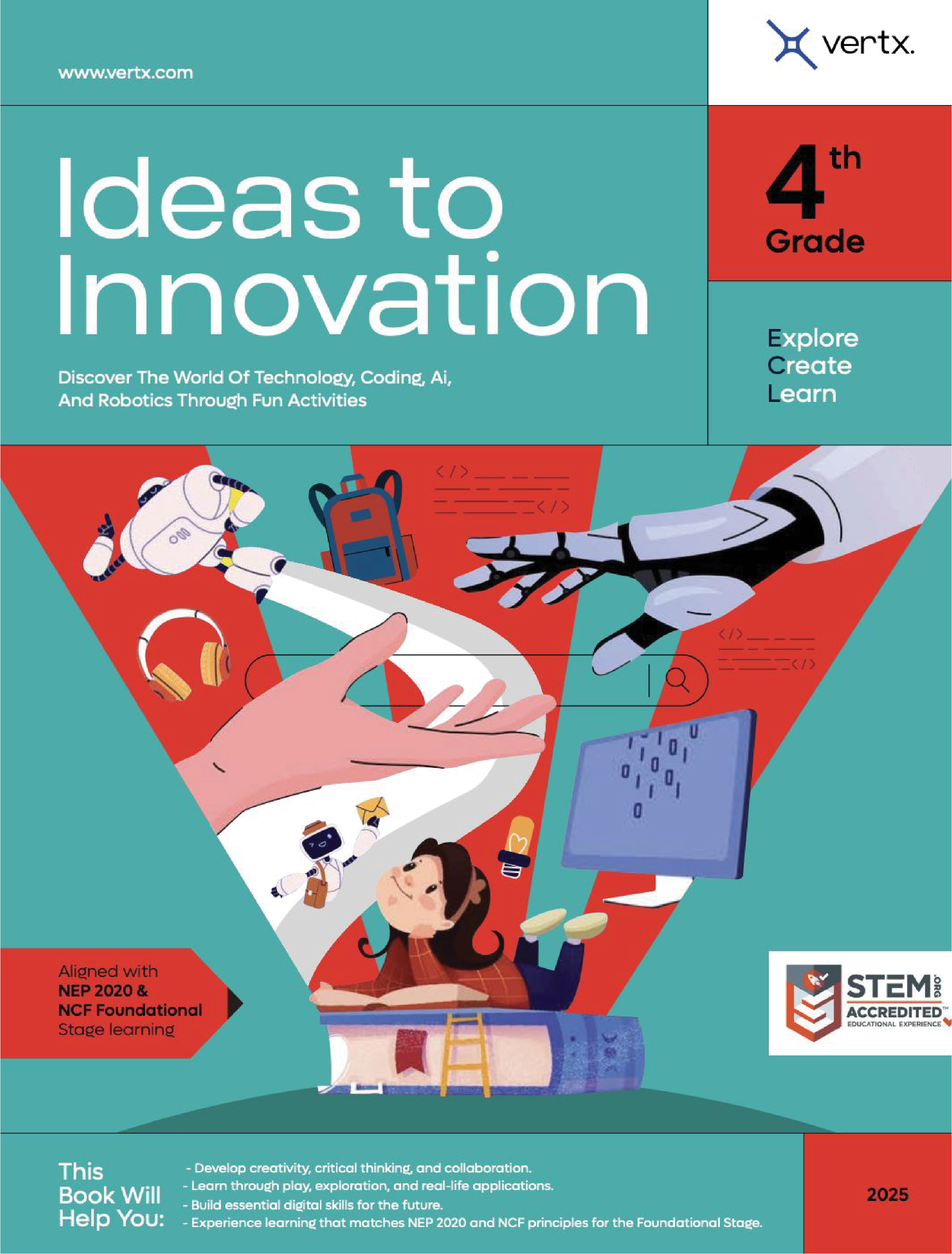 Ideas to Innovation – Grade 5 textbook cover